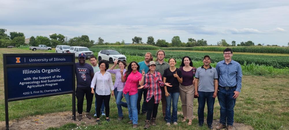 Illinois organic field day August 31, 2023